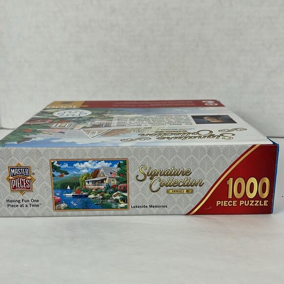 Signature Collection Jigsaw Puzzle Lakeside Memories 1000 Pc. Series II - Picture 7 of 7